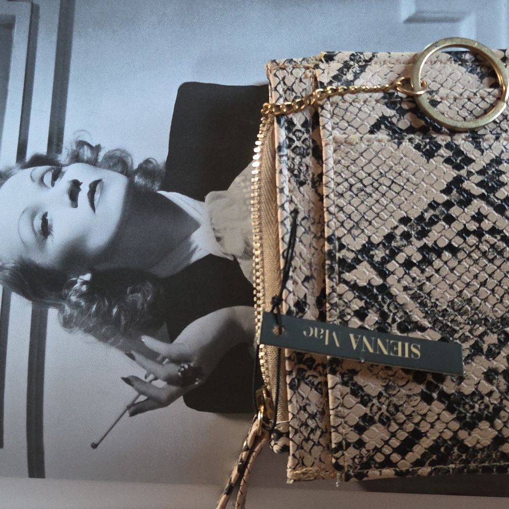 Sienna Mae Snake Print Women's Card/key Holder